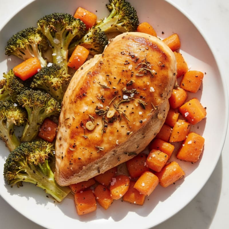Garlic Herb Roasted Chicken