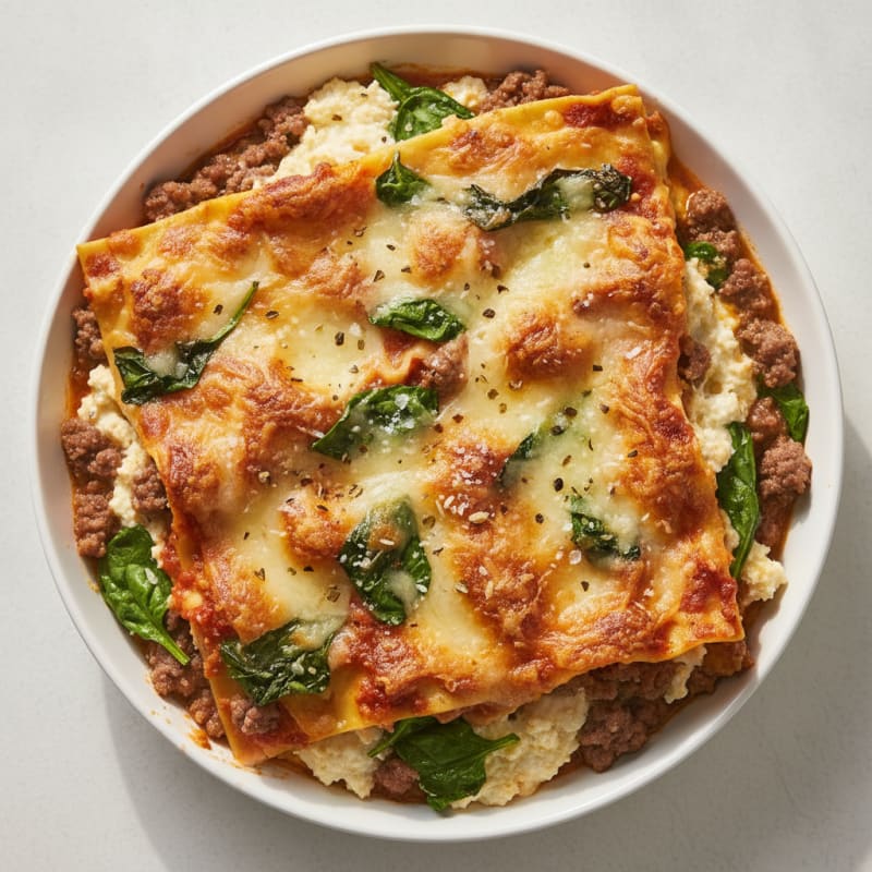 Classic Beef and Ricotta Lasagna Bake