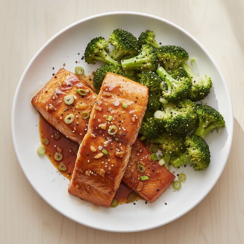 Teriyaki Glazed Salmon