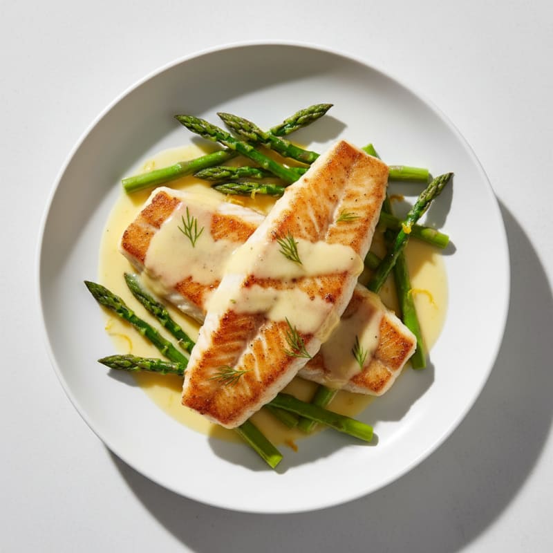 Pan-Seared Swai with Lemon-Dill Sauce