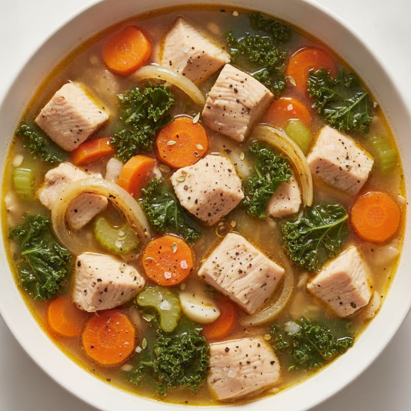 Hearty Chicken Vegetable Soup