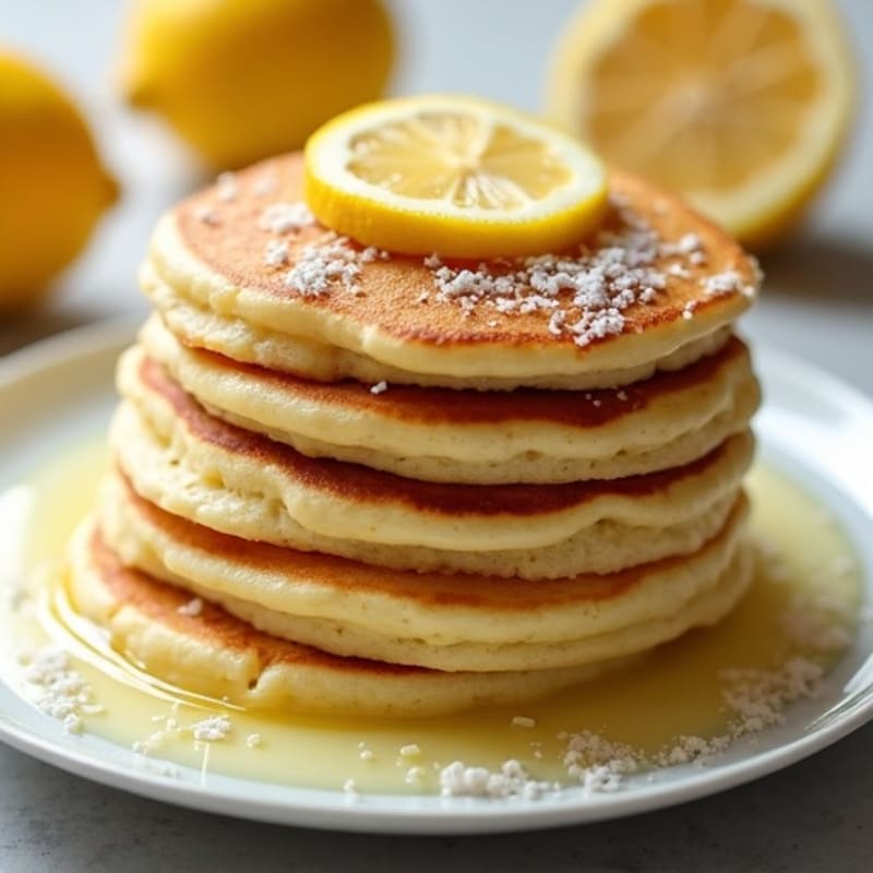 Protein-Packed Lemon Ricotta Pancakes