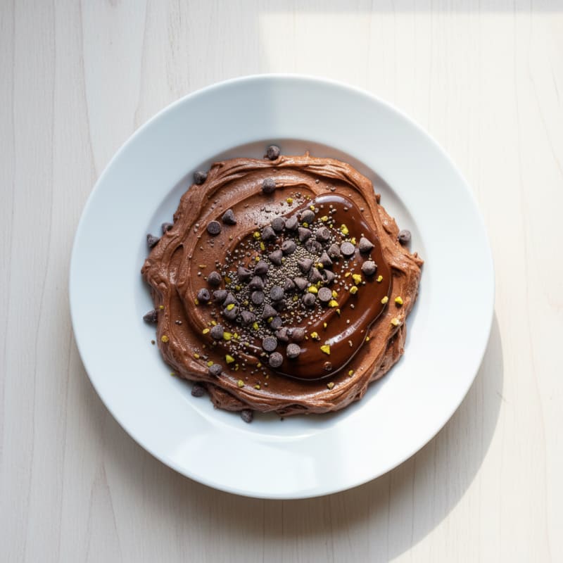 Protein Chocolate Mousse with Greek Yogurt