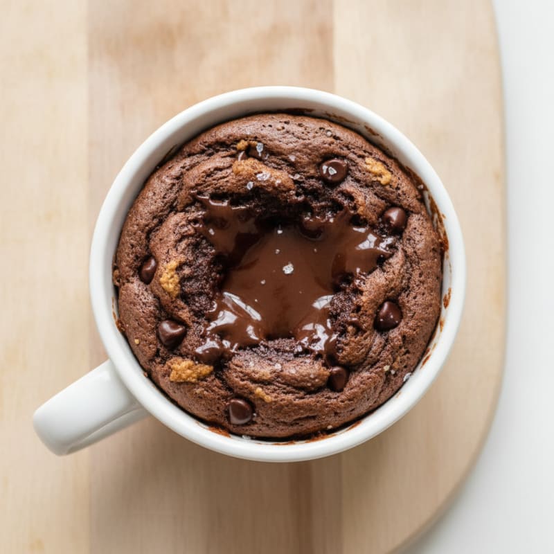 Decadent Chocolate Protein Mug Cake