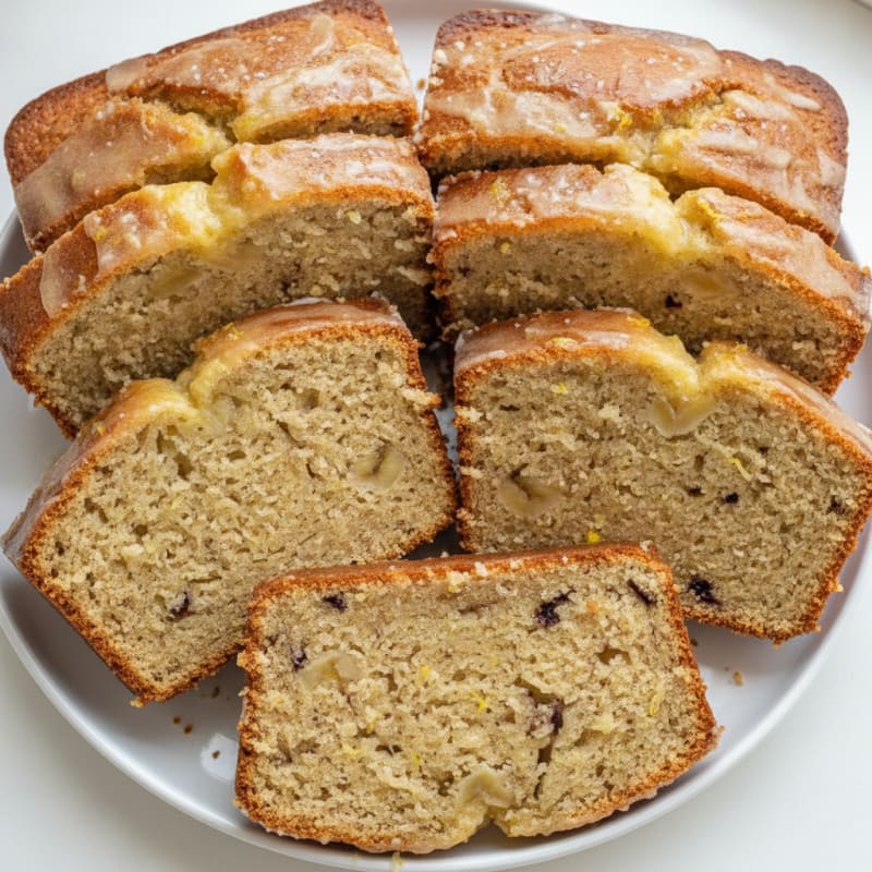 Lemon Banana Bread Loaf