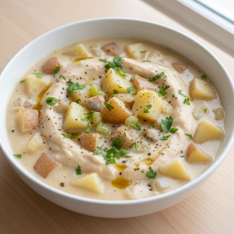 Creamy New England Clam Chowder