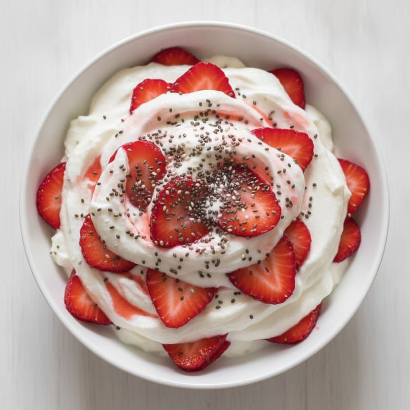 Silky Greek Yogurt Protein Parfait with Berries