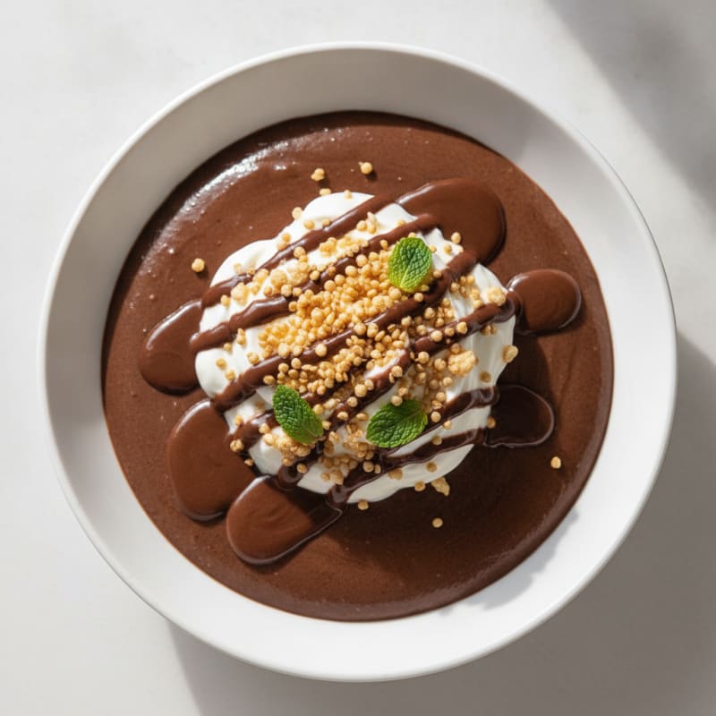 Silky Chocolate Protein Pudding
