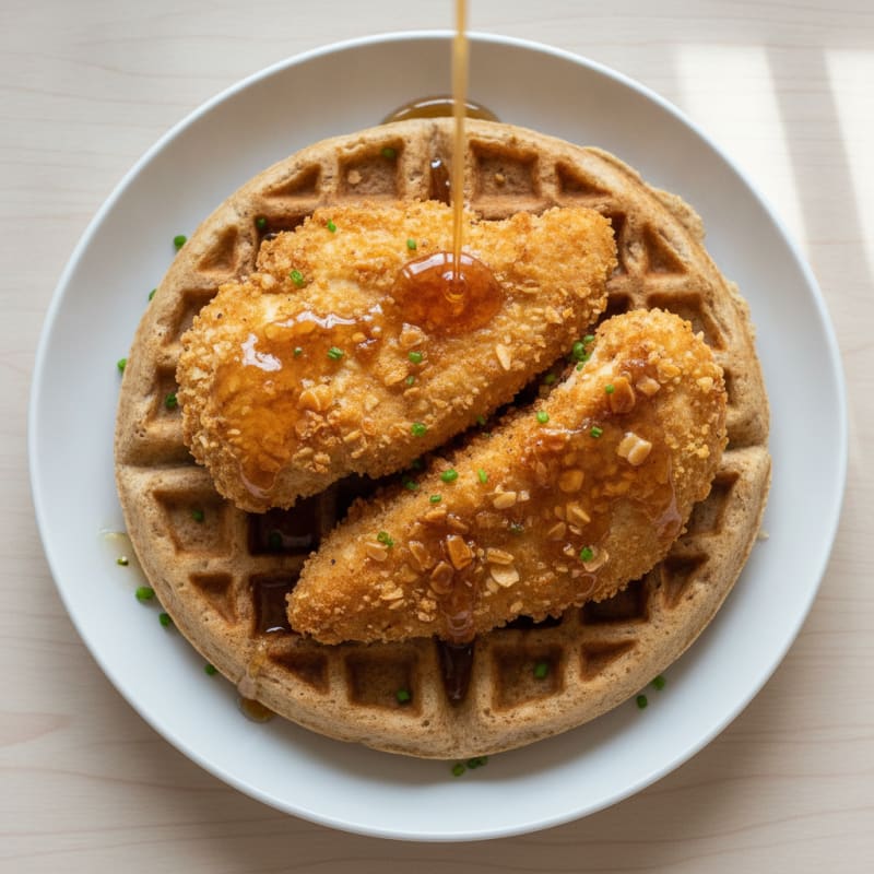 Golden Chicken & Waffles