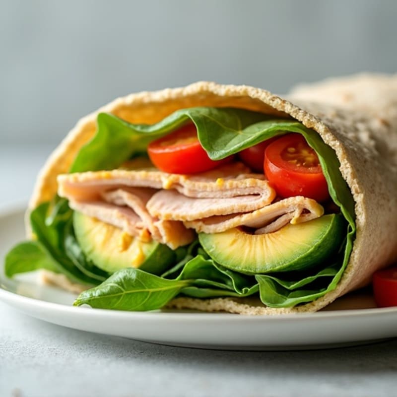 Fresh Turkey Avocado Wrap