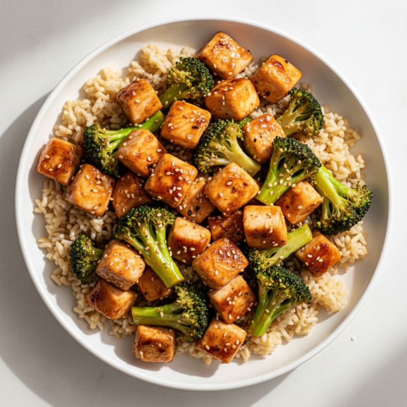 Teriyaki Chicken and Broccoli Stir-Fry