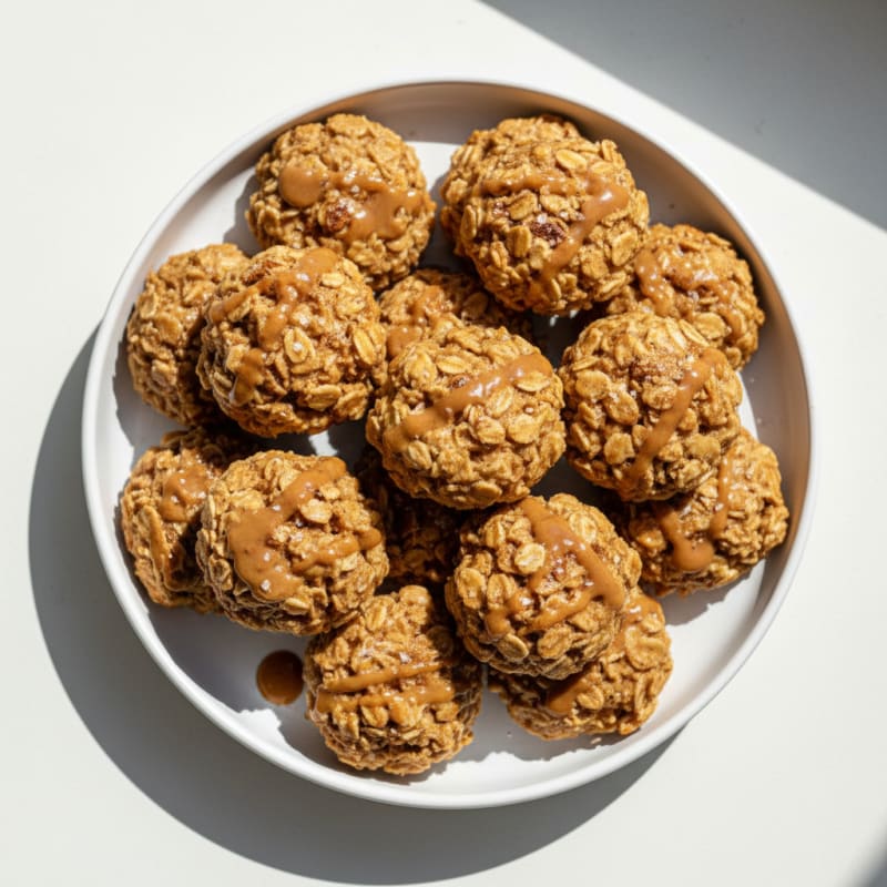 Chewy Peanut Butter Oat Bites
