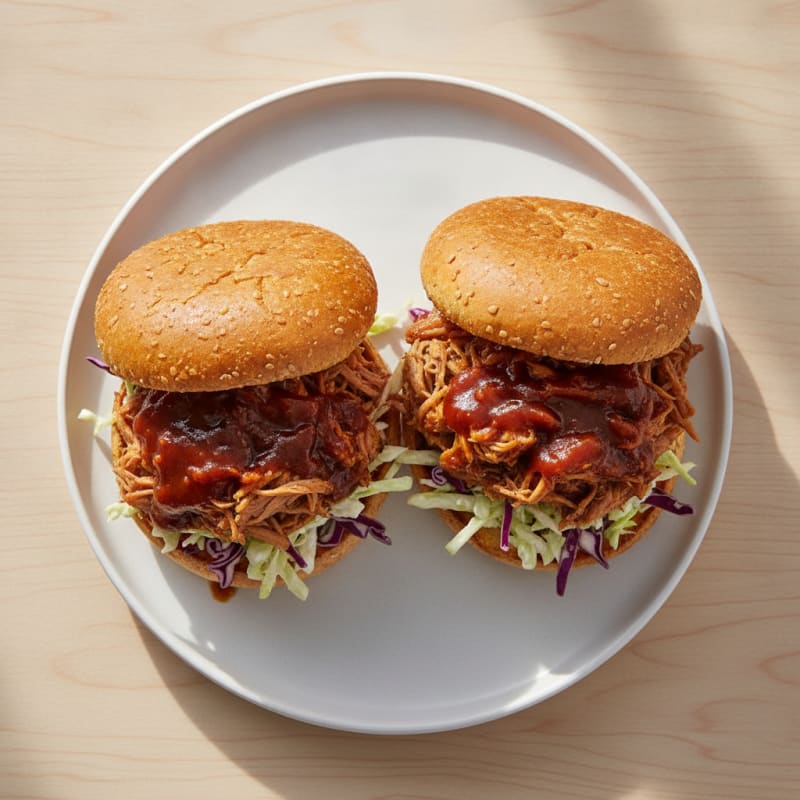 BBQ Pulled Pork Sandwiches