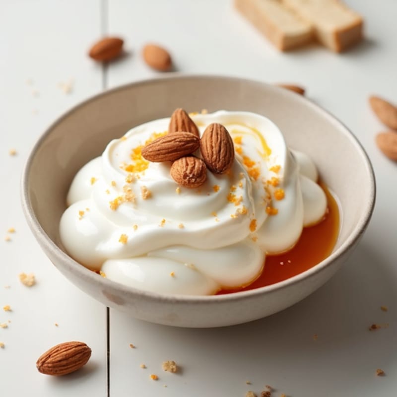 Greek Yogurt with Crunchy Almonds