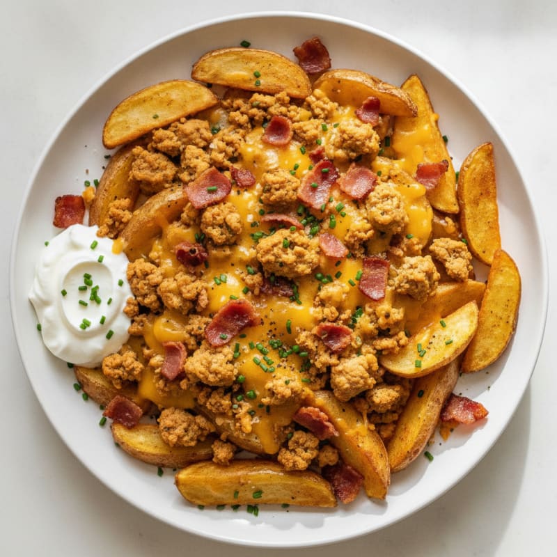 Loaded Bacon Cheddar Fries