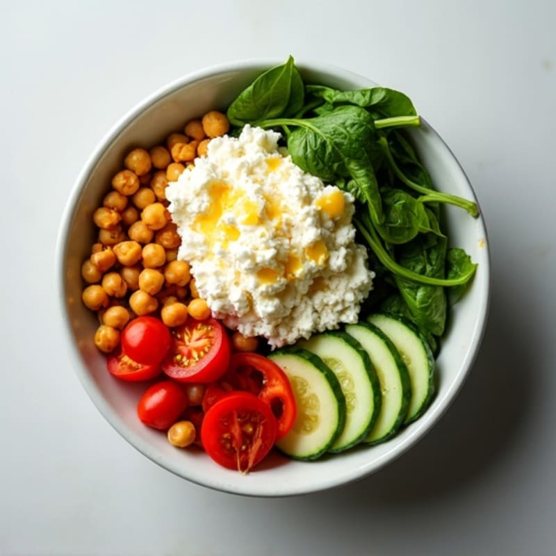 Protein-Packed Savory Cottage Cheese Bowl