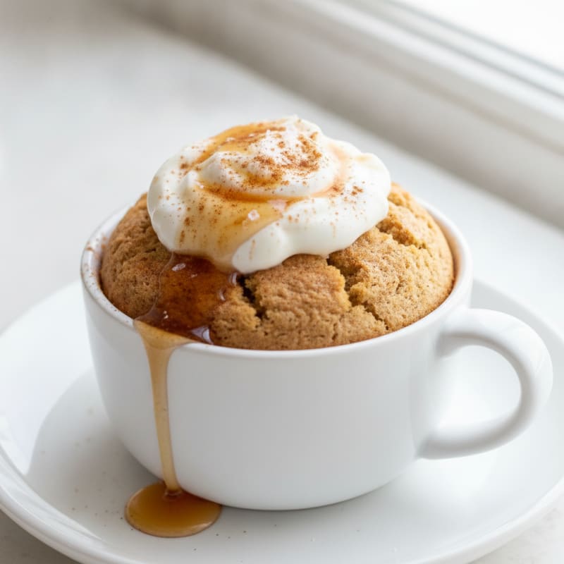 Gluten-Free Cinnamon Spice Mug Cake