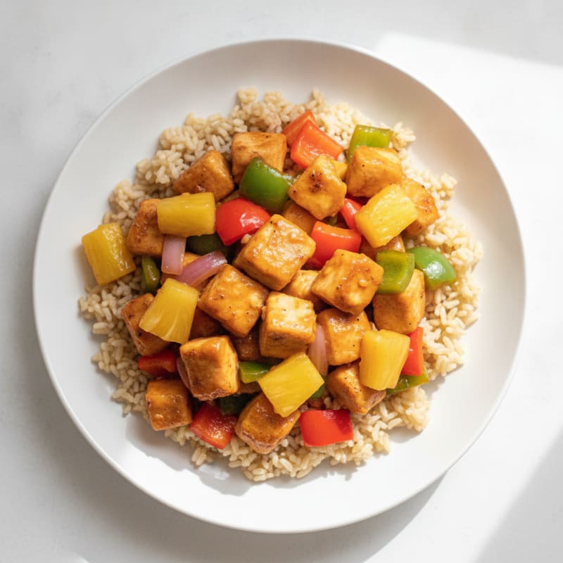 Sweet and Sour Chicken with Pineapple