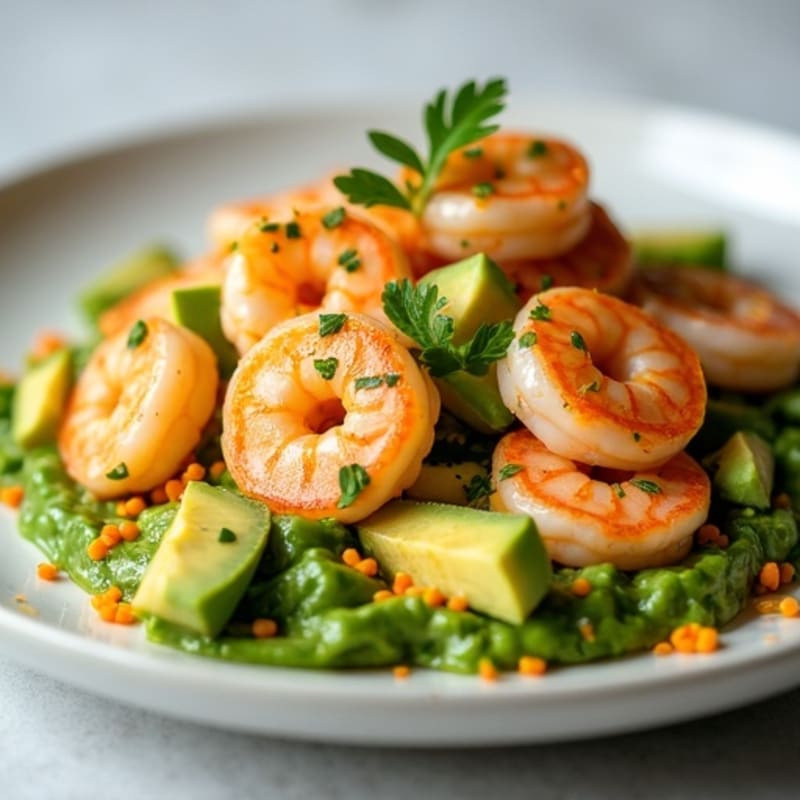 Fresh Citrus Shrimp with Creamy Avocado