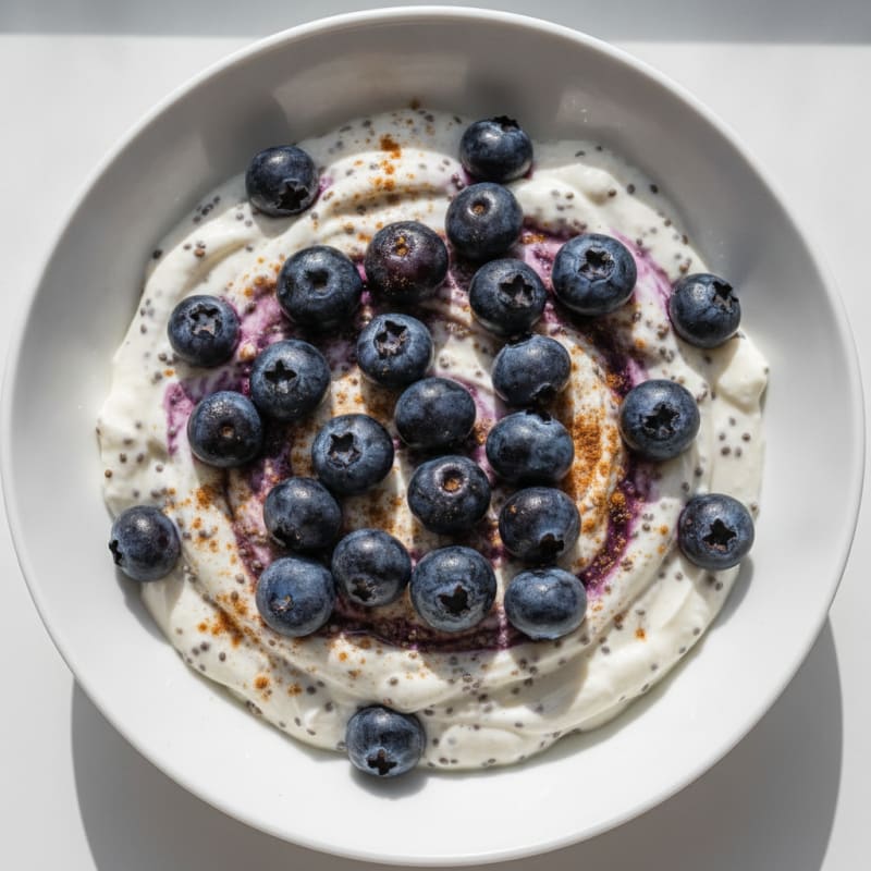 Blueberry Chia Seed Pudding