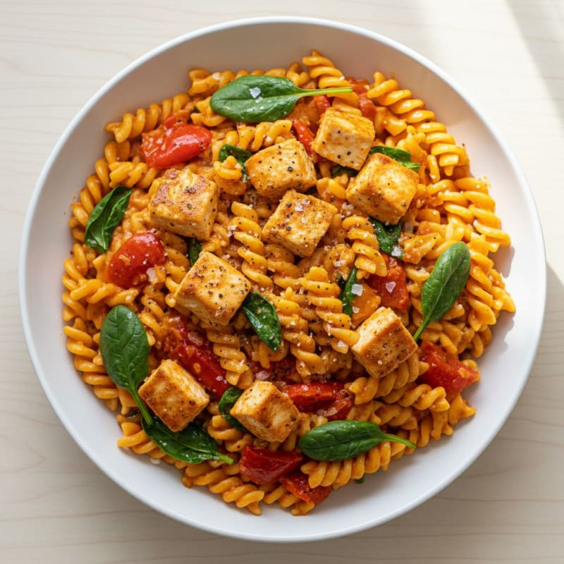 Creamy Roasted Red Pepper Pasta