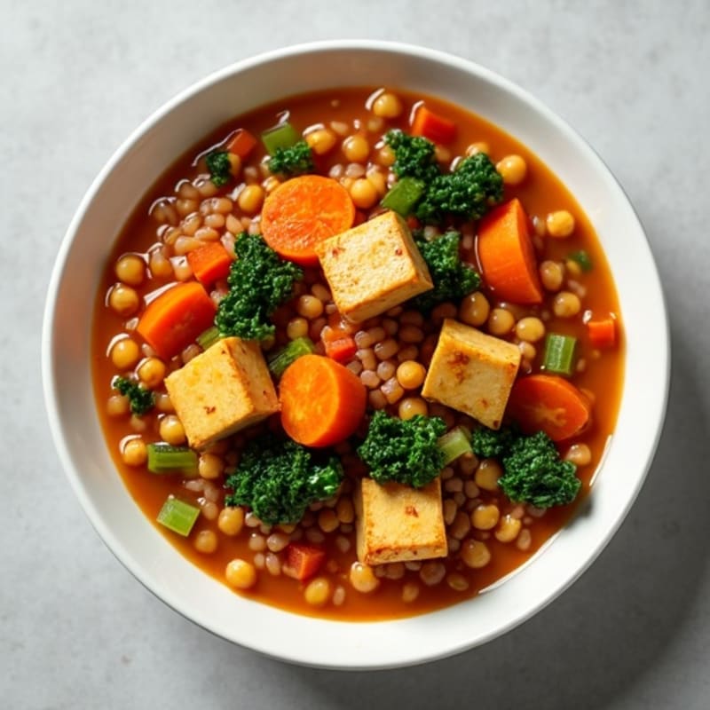 Hearty Lentil Vegetable Stew