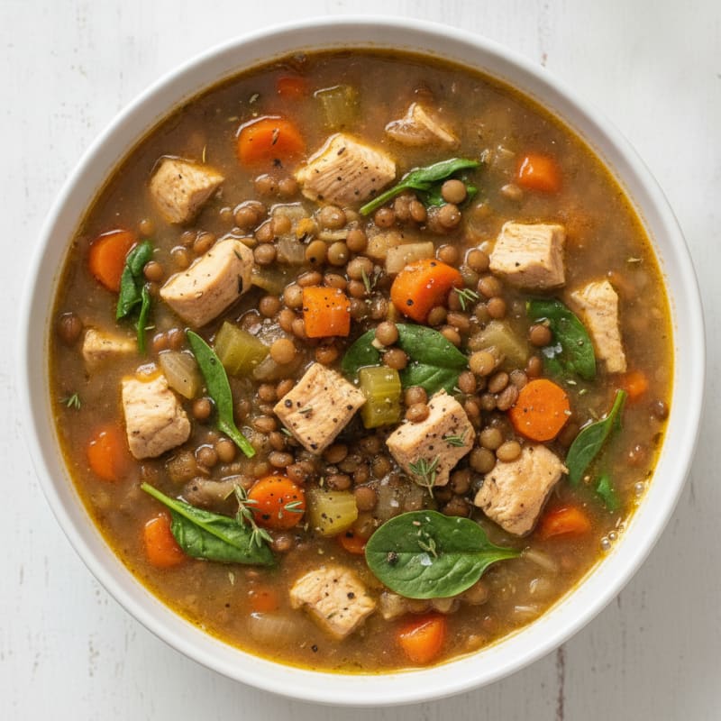 Hearty Lentil and Vegetable Soup