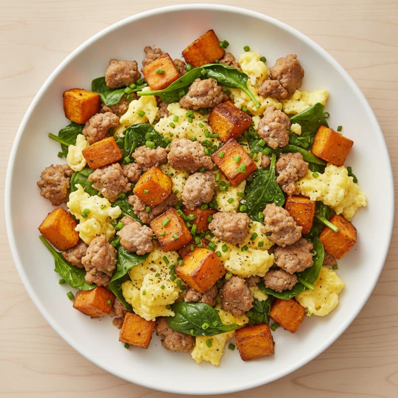 Savory Egg and Turkey Sausage Bowl