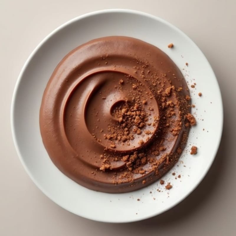 Silky Protein Chocolate Pudding with Cottage Cheese