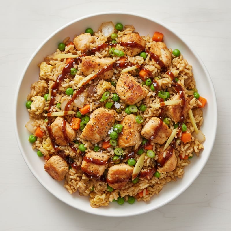 Chicken Fried Rice Skillet