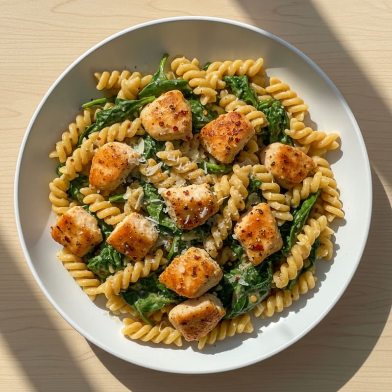 Creamy Garlic Parmesan Pasta