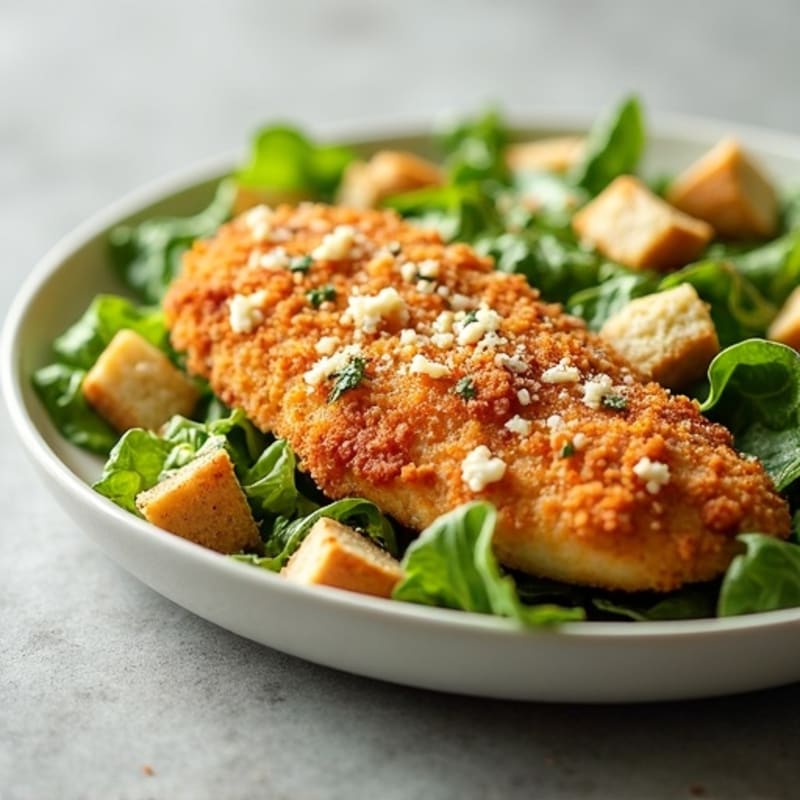 Crispy Chicken Caesar Salad