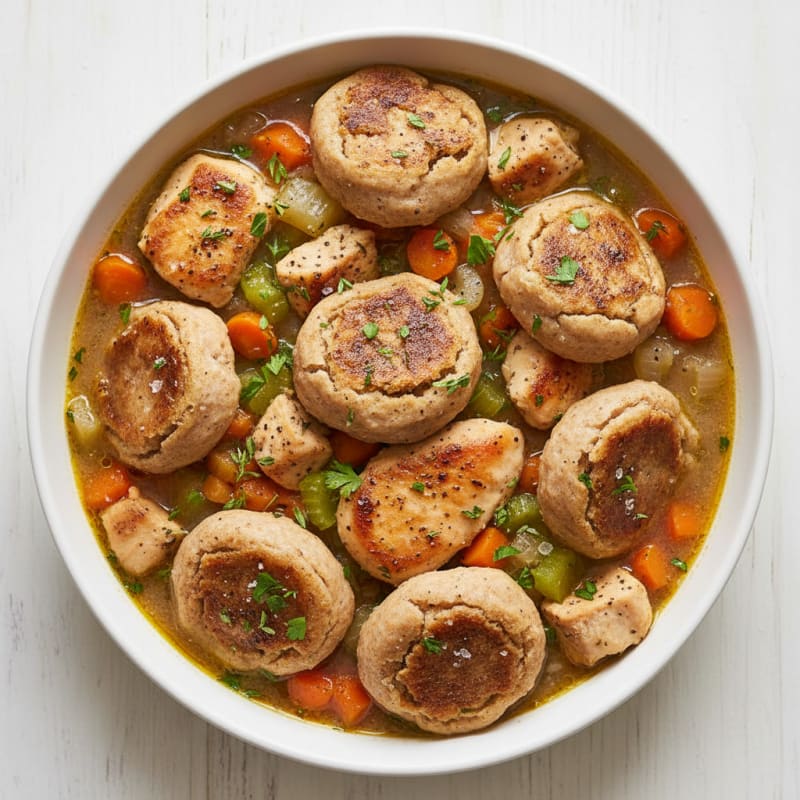 Homestyle Chicken and Herb Dumplings