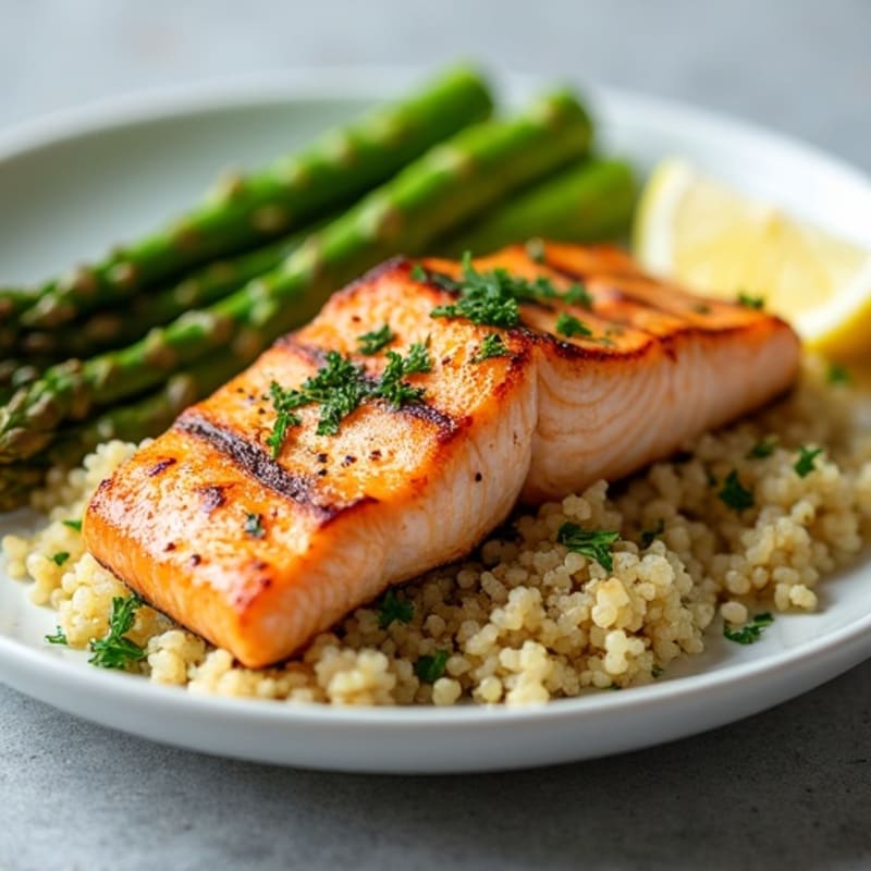 Lemon Herb Grilled Salmon