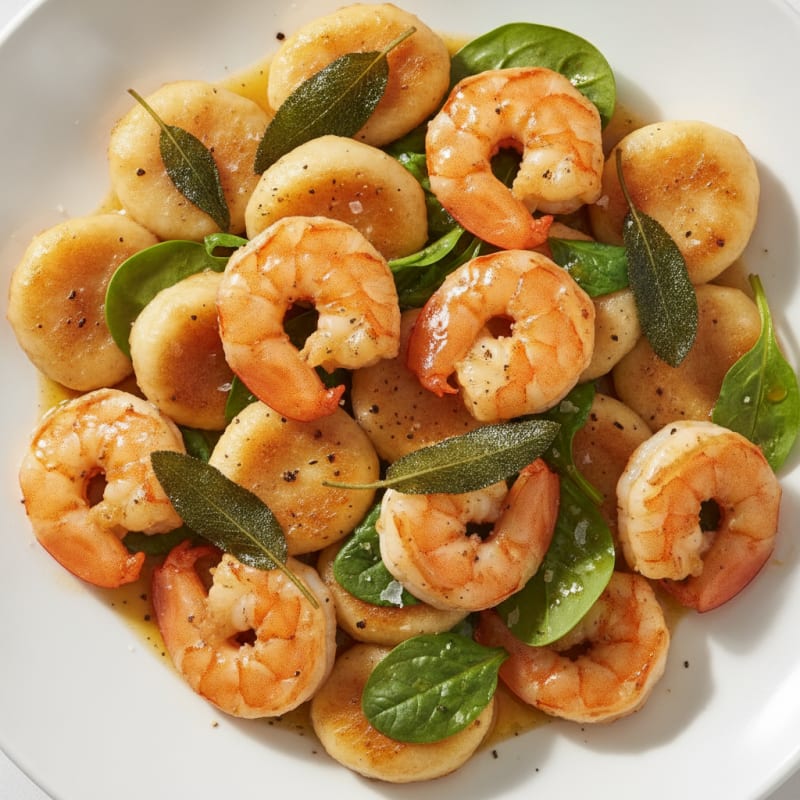 Ricotta Gnocchi with Sage Butter Sauce
