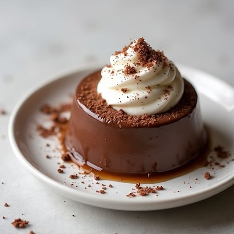 Silky Chocolate Protein Pudding