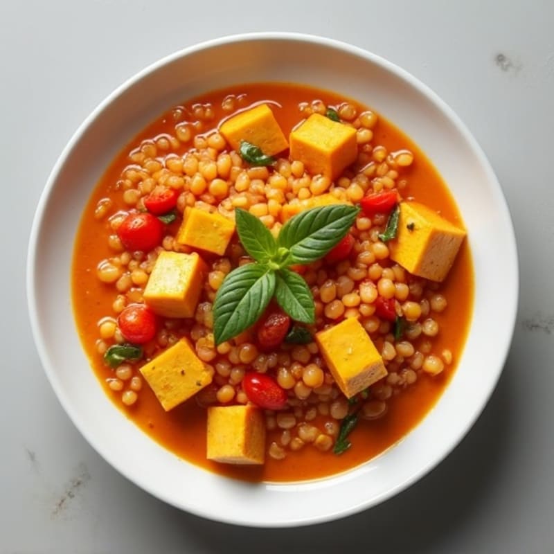 Creamy Coconut Red Lentil Curry