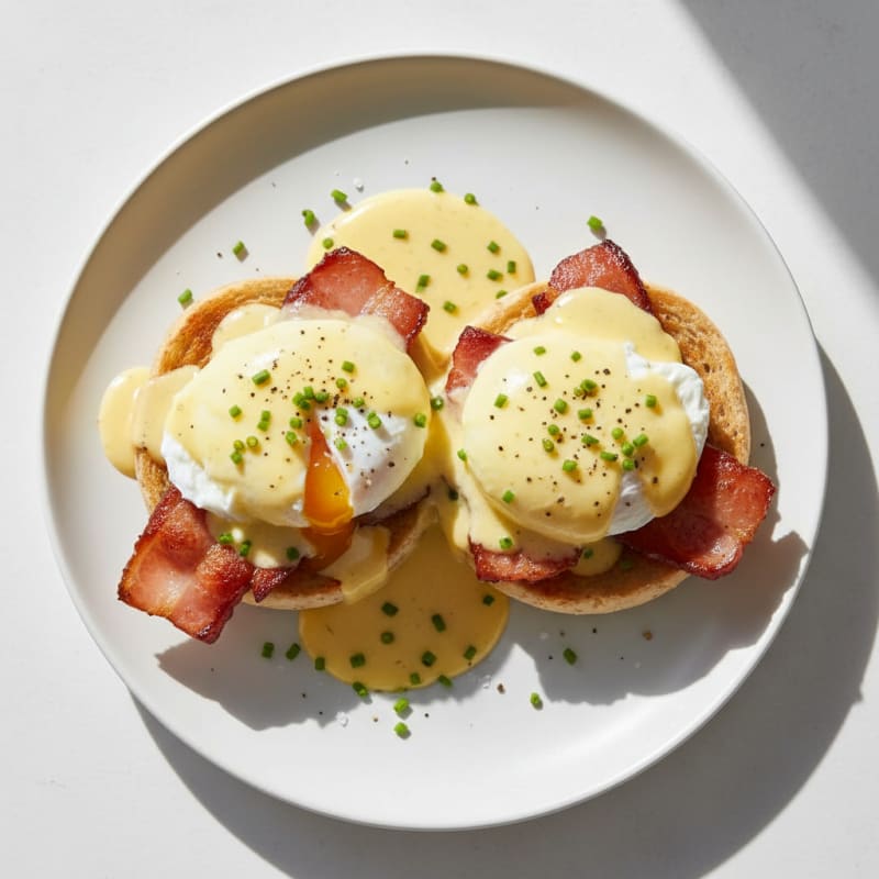Creamy Classic Eggs Benedict