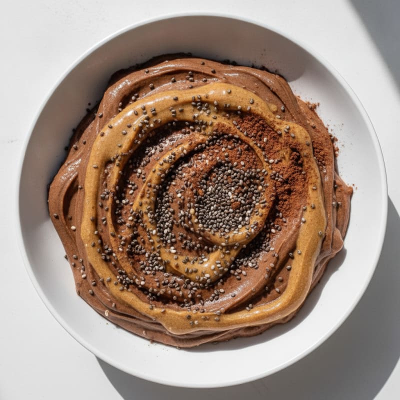 Silky Chocolate Protein Pudding with Greek Yogurt