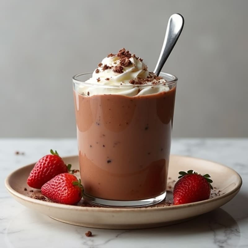 Creamy High-Protein Chocolate Beef Pudding