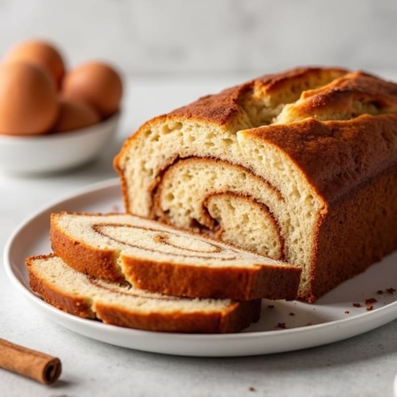 Protein-Packed Almond Flour Cinnamon Swirl Bread