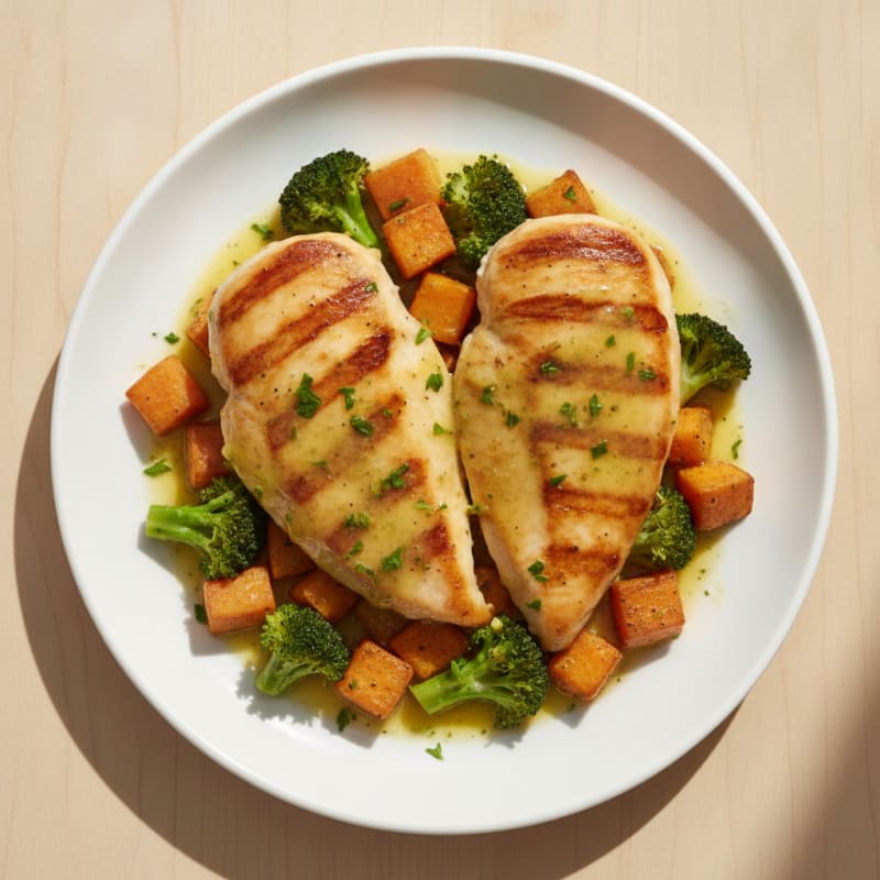 Pan-Seared Chicken with Lemon-Herb Sauce