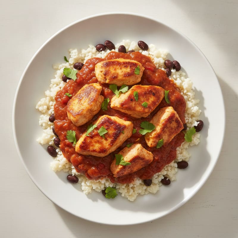 Chicken in Smoky Chipotle Tomato Sauce