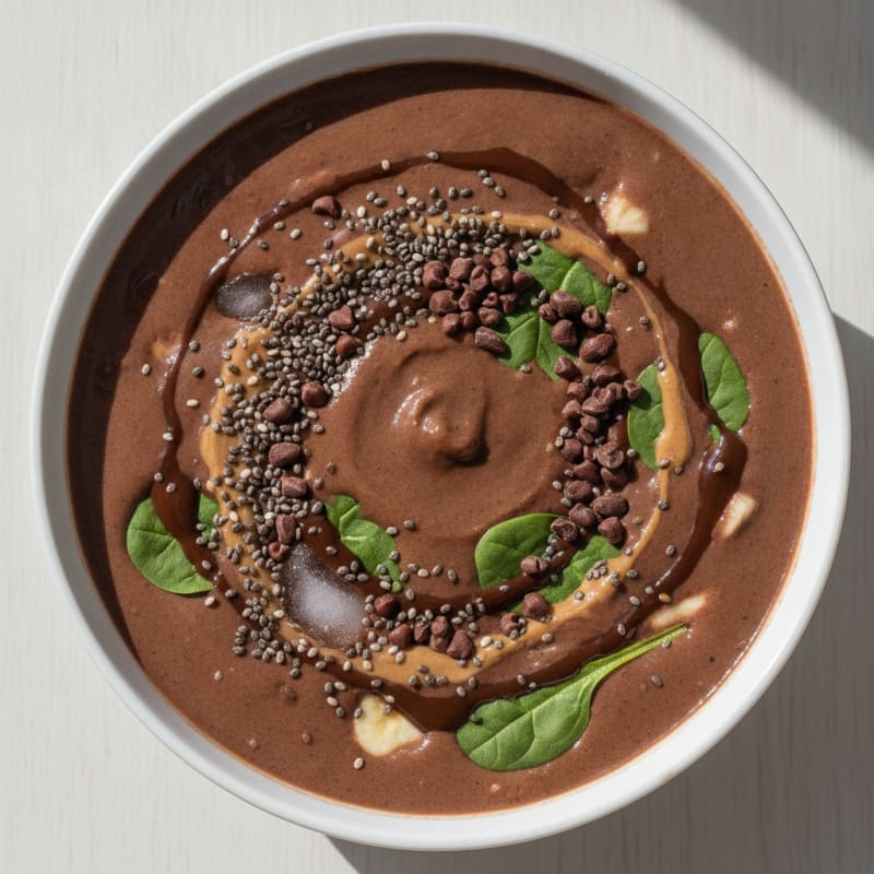 Chocolate Protein Power Smoothie