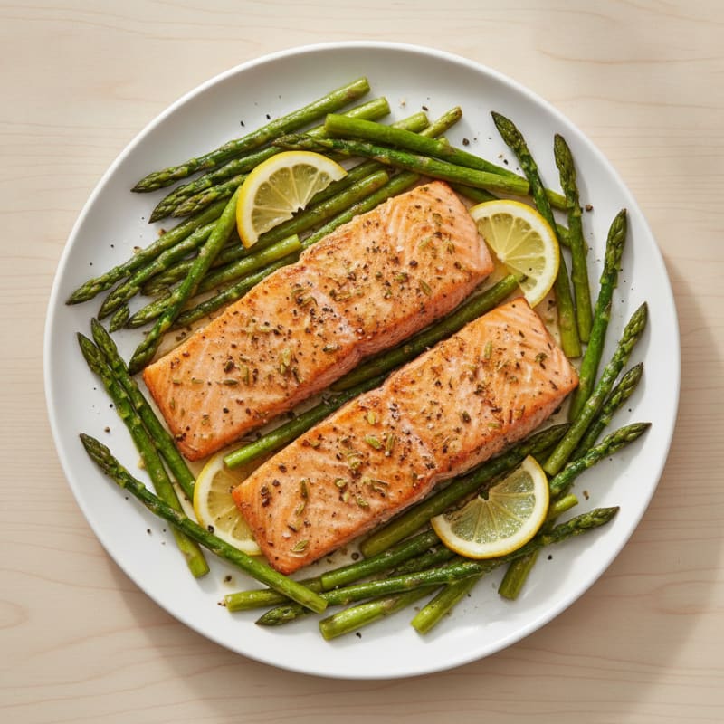 Sheet Pan Lemon Herb Salmon