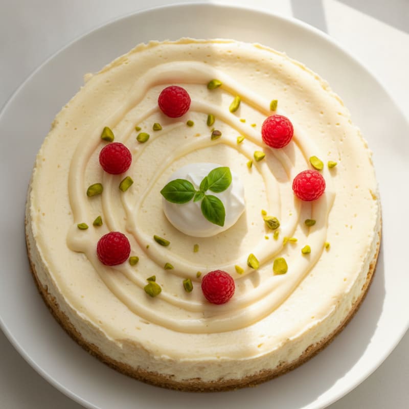 Creamy Greek Yogurt Protein Cheesecake