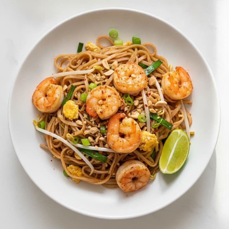 Shrimp Pad Thai Noodles