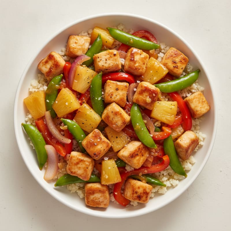 Sweet and Sour Chicken Stir-Fry