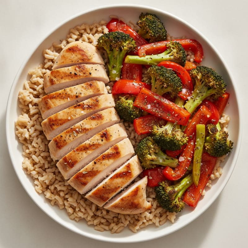 Chicken and Roasted Vegetable Medley