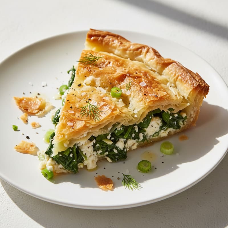 Spinach and Feta Phyllo Pie